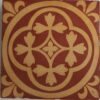 4.25" encaustic tile with Stock code 4001 (thicker version cf 4002) quantity available to be used as a hearth