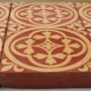 4.25" encaustic tile with Stock code 4001 (thicker version cf 4002) quantity available to be used as a hearth - Image 3