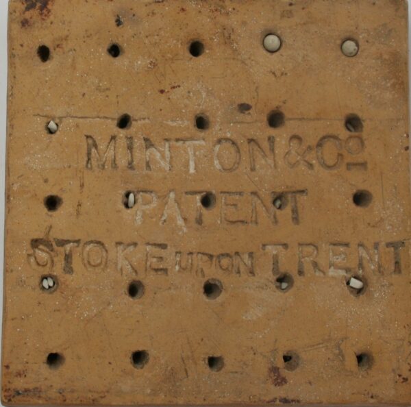 stock code 6005 Minton & Co back of tile