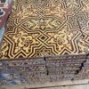large quantity of Minton encaustic 6" tile stock code 6011