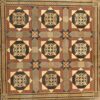 Cornwall inspired floor using 6" encaustic tiles as a central focus plus customer request option