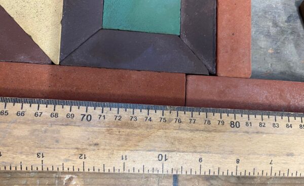 Small floor or hearth mock up inspired by green encaustic - Image 6