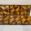 Craven Dunnill & Co Jackfield with a shield design stock code 4051 , 4.25" square