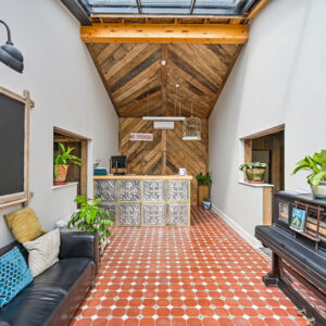 Example of a floor laid using Original tiles