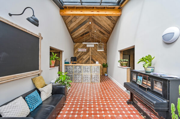 Example of a floor laid using Original tiles